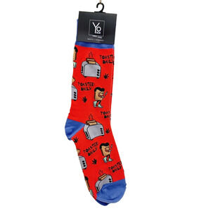 Yo Sox Socks Crew Men Women Toasted Daily Marijuana Cannabis Weed Pot Ganja NEW